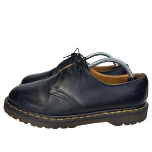 Dr. Martens 1461 Bex Vintage Made in England Black Leather Oxford Shoes Size 10